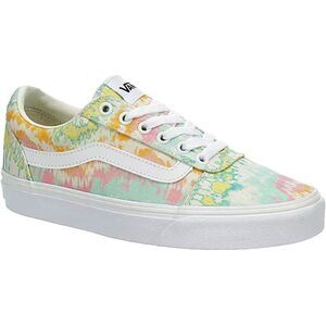 Vans Green and White Sneakers Classic Style